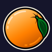 Символ игрового автомата 5 Flaring Fruits Апельсин