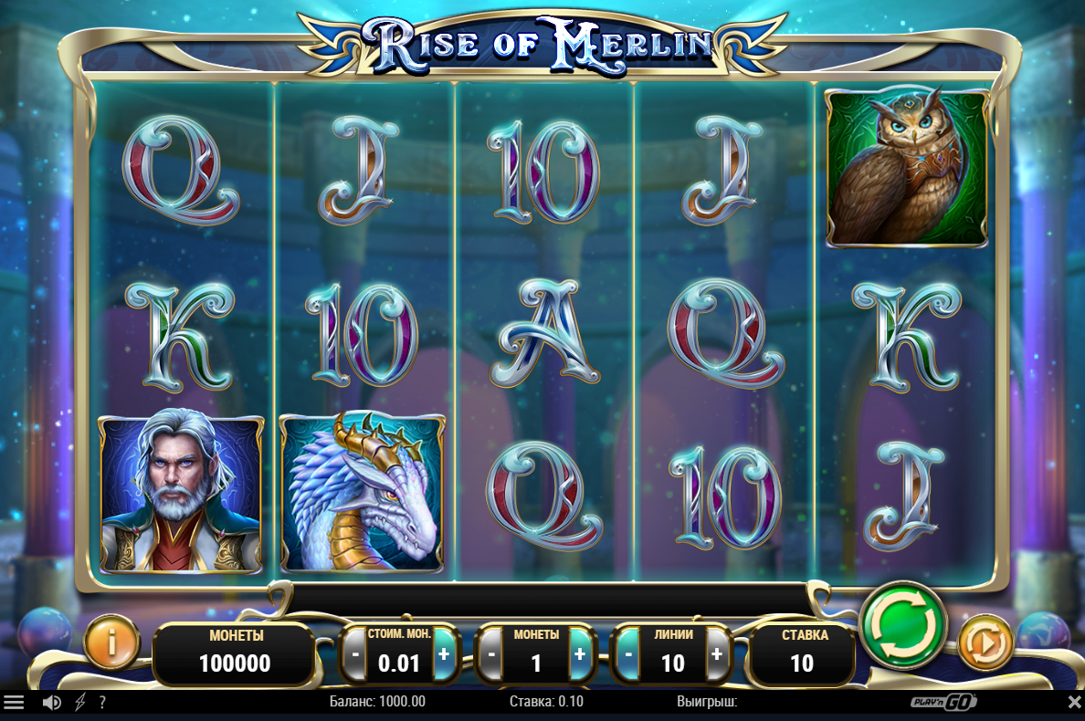 Изображение автомата Rise Of Merlin