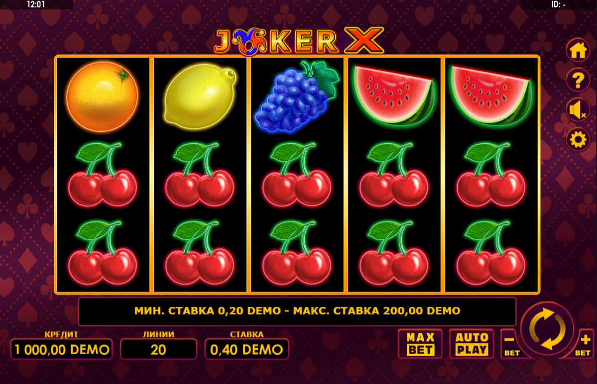 Изображение автомата Joker X