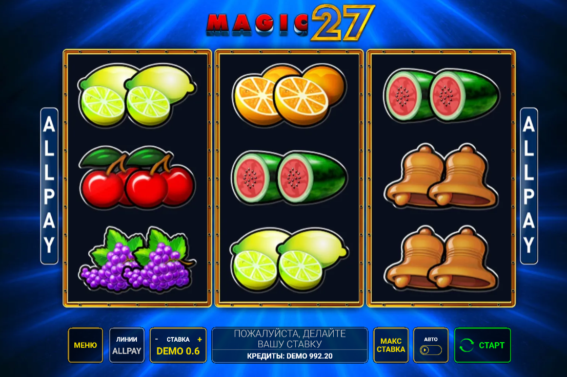 Изображение автомата Magic 27