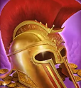 Символ игрового автомата Almighty Reels Power Of Zeus Шлем