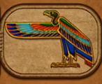 Символ игрового автомата Eye Of Horus Птица